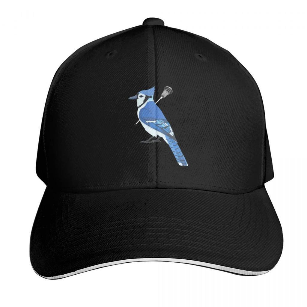 Lacrosse Blue Jay Baseball Cap Visor Hat Luxury Brand Trucker Hat Sun Hat Unisexs Womens