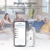 Tuya Smart Temperature And Humidity Sensor WiFi/Zigbee IP65 Waterproof Indoor Outdoor Dual-use Compatible With Alexa Google Home