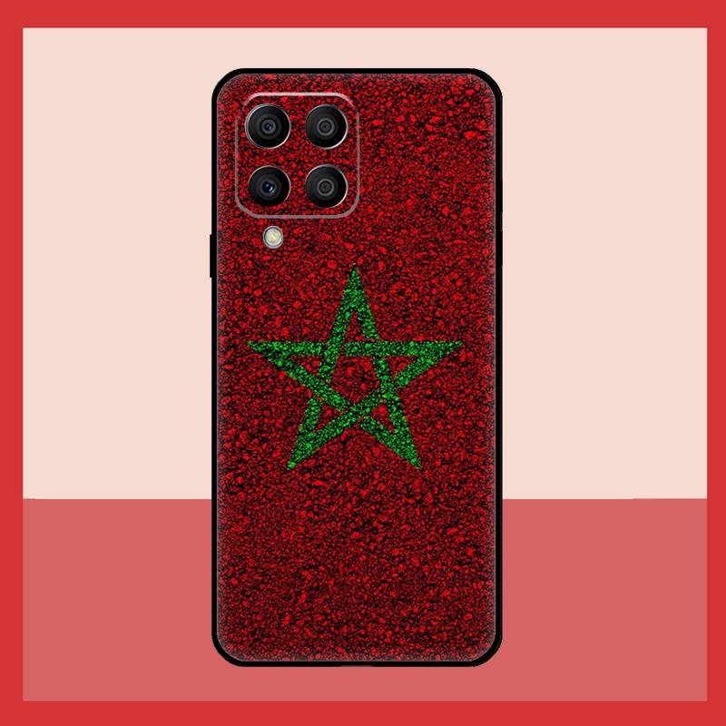 Morocco Flag Case For Samsung Galaxy M31 M21 M13 M33 M53 M15 M35 M55 M16 M36 M56 M12 M32 M52 M14 M34 M54
