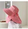 Sunscreen hat women's new summer hat face covering sun hat face mask cool hat UV protection tea picking cycling sun hat