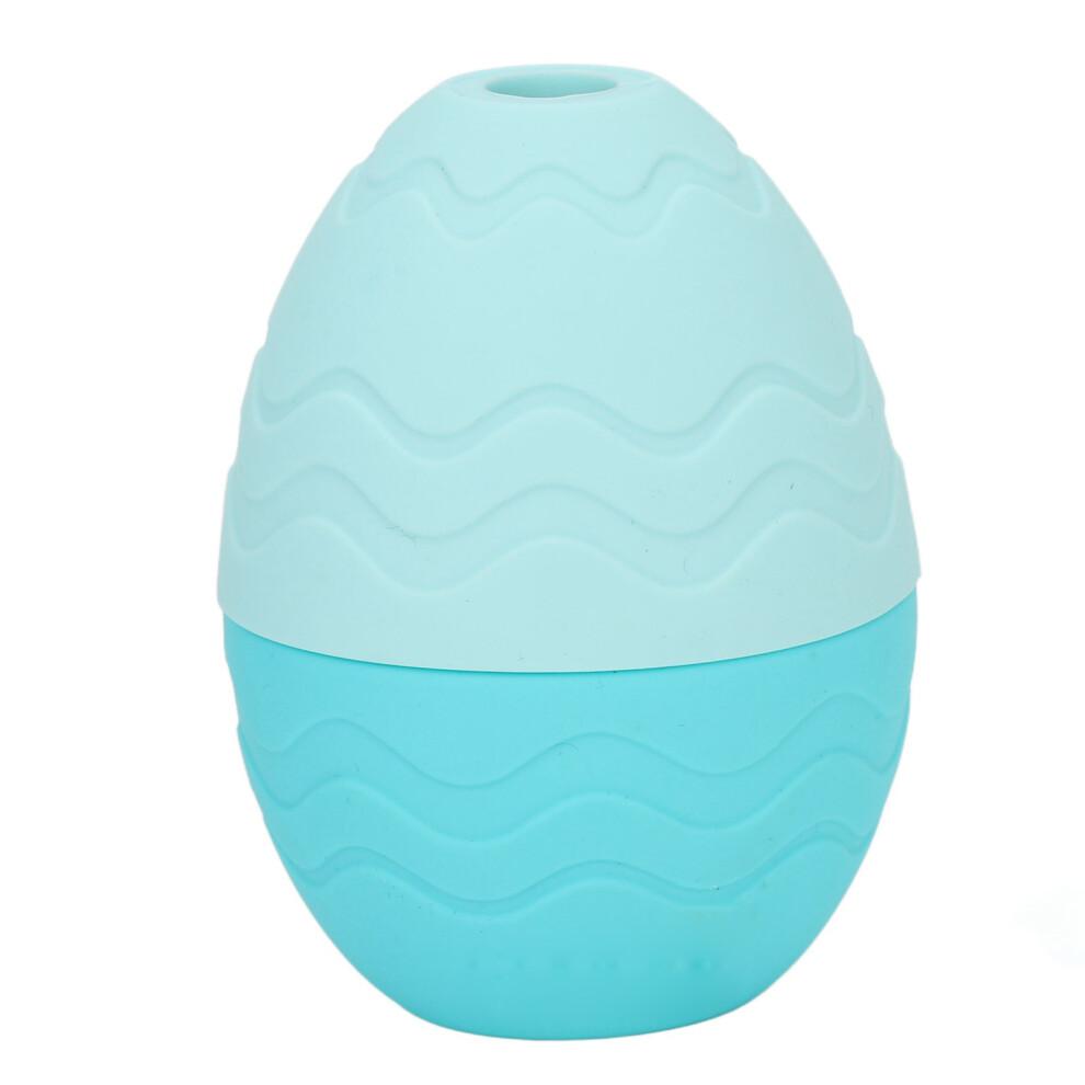 Ice Face Roller Mold Silicone Egg for Puffiness Relief & Skin Firming, Blue