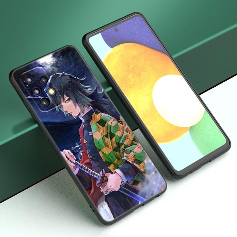 Anime Demon Slayer Phone Case For Samsung A04 A21 A30 A50 A52 S A13 A14 A22 A23 A32 A53 A73 5G A11 A12 A31 A33 A51 A70 A71 A72