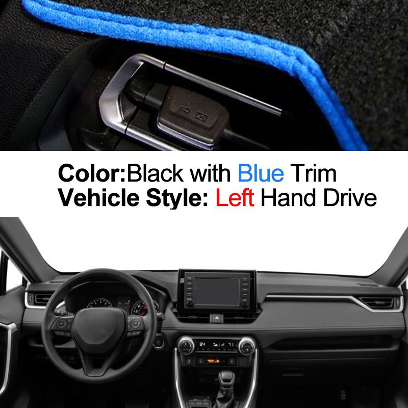For Toyota RAV 4   RAV4 Car Inner Dashboard Cover Center Console Cover Protector Auto Dash Mat Carpet Sun Shade