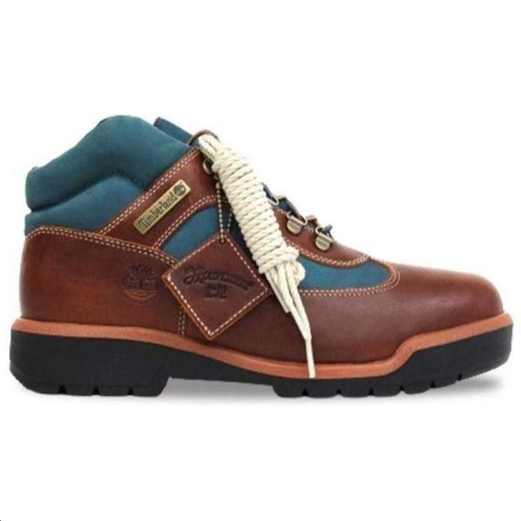 Timberland Apartment X  Field Boots Comfortable Durable Casual Versatile Waterproof Ankle Boots Men boots Brown Blue TB0A6DSWEDO