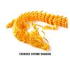 30/45/60cm  Joints Movable Dragon Rotatable 3D Articulated Miniature Statue Desktop Ornament Creative Model Decor Kids Gift