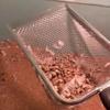 Pá de Aço Inoxidável com Furos Finos para Areia de Gato com Cabo de Plástico