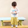 LUSON Baby Boy Cartoon Letter Long Sleeve T-Shirt
