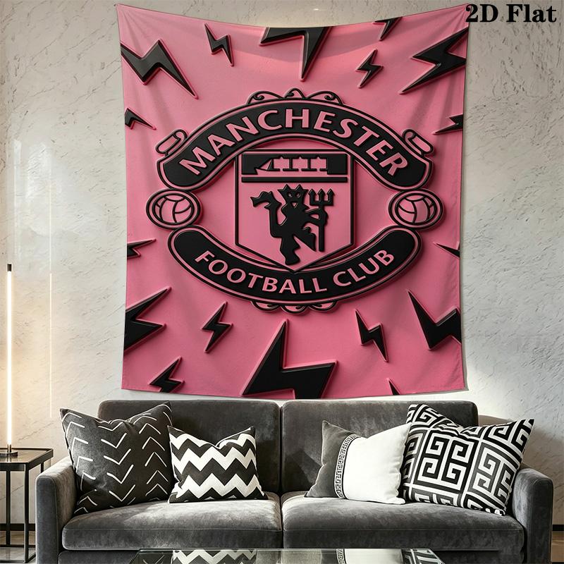 Manchester Football Club Logo Threepiece Set 1 Duvet Cover 2 Pillowcase Without Core Duvet Cover And Pillowcase Christmas Birthday Gift
