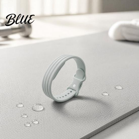 Soft Silicone Tracker Band Watch for Google Fitbit Air Fitness Replacement Strap Hand Washable Strap Sweat Resistant Adjustable Sport Men Women