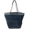 CHANEL CC CC Mark logo Tote Bag Chain Bag Shoulder Bag Pony-Hair Black
