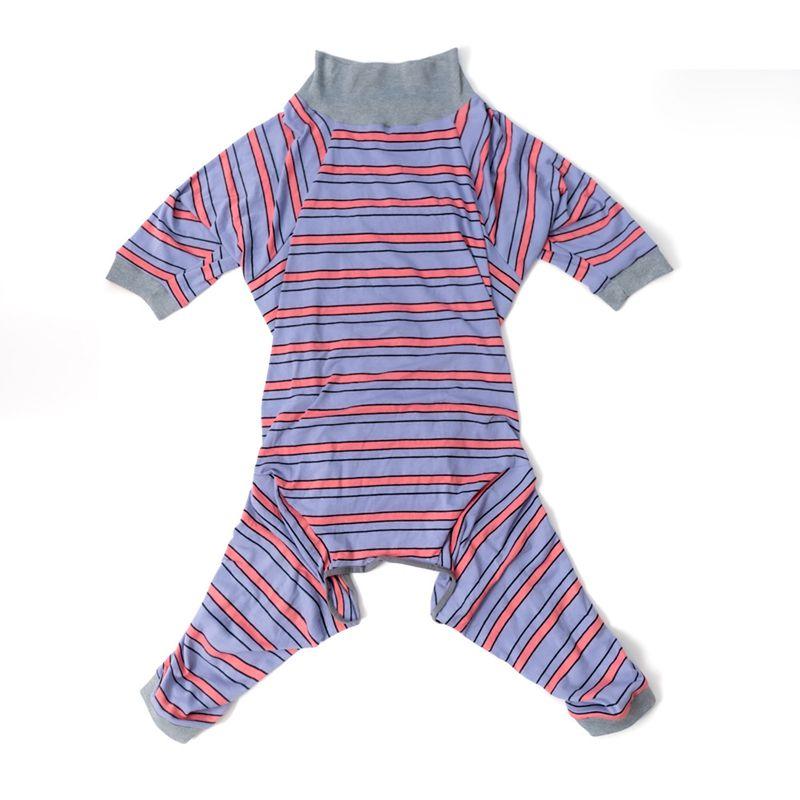 2XL~6XLPet Dog Clothes Winter Warm Home Big Dog Cat Shirt Jumpsuit Pet Pajamas Four-legged Clothing Large Dog Postoperative Suit