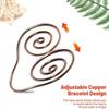 Handmade Copper Palm Ring Portable Copper Cuff  for Meditation & Energy Healing