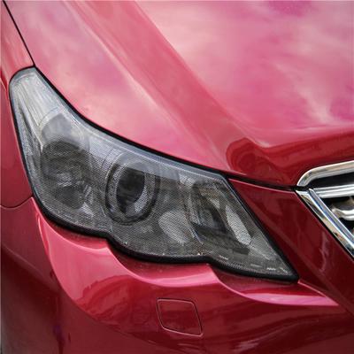 Film cu plasă universală far auto faruri spate lampă de ceață lumină frână PVC film negru auto