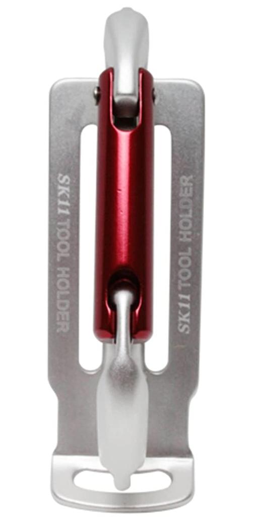 SK11 Aluminum Tool Hook Forged Aluminum Extra Thick 10 x HG, Carabiner, Silver, 110mm, SAC-TFA