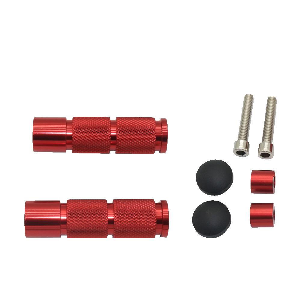 10mm Dia. Foot Pegs Footrests For Rearsets Motorcycle Dirt Bike