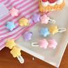 Y2k 90s Aesthetic Candy Color Star Hairpin for Woman Cute Duckbill Hair Clip
