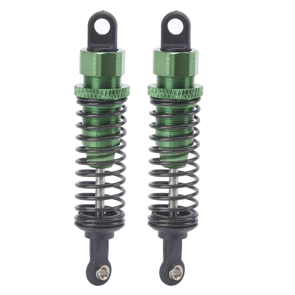 2Pcs 72mm RC Aluminium Shock Absorber Damper for TRAXXAS SLASH 2WD RC Car Upgrade PartsGreen