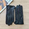 Gants d'été fins en cuir d'agneau pour hommes Protection solaire extérieure pour le cyclisme et la conduite