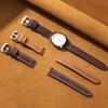18mm 20mm 22mm 24mm Retro Leather Strap for Huawei Watch GT5/4/3 Calfskin Watch Band for Seiko Quick Release Watches Accessories