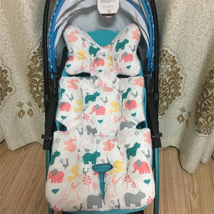 Universal High-Quality Cotton Baby Stroller and Chair Seat Cushion