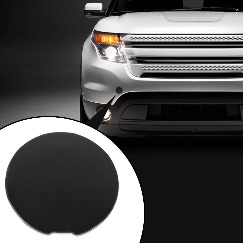 Front Bumper Tow Hook Cover Cap Compatible with Ford Explorer 2011-2015 Bumper Impact Joint Cover Cap
