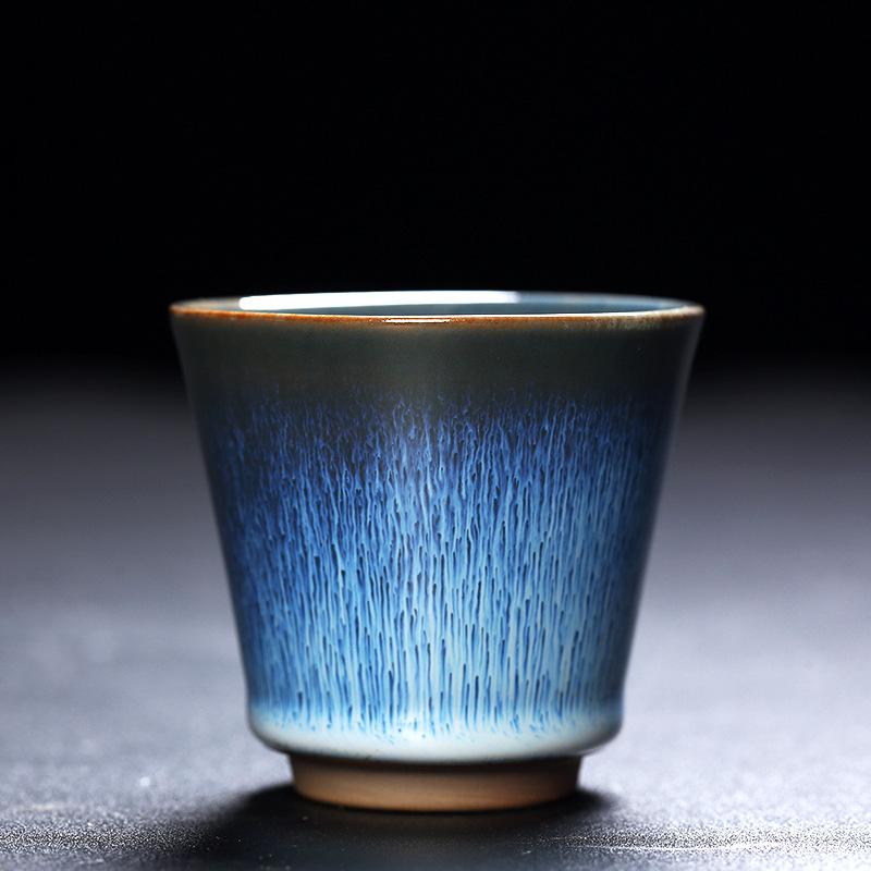 Japoński Styl Ceramiczny Kubek do Herbaty Zmiana Kilnu Kubek na Wodę Domowy Retro Kubki Kung Fu Akcesoria do Zestawu Herbaty Kubek Mistrza Naczynia do Picia Nowy