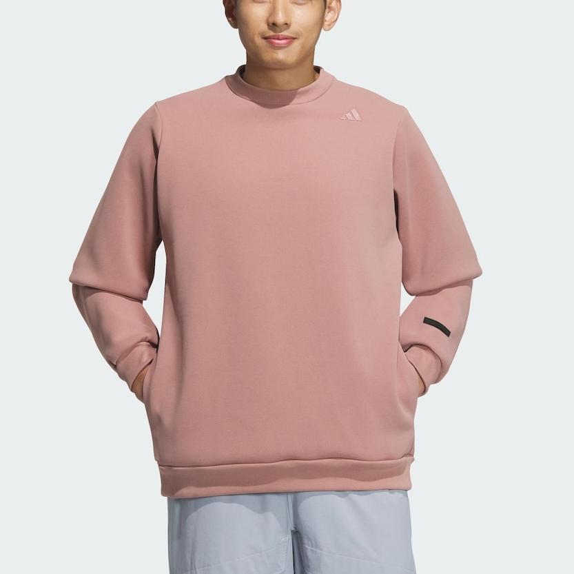 Adidas CLIMAWARM WARM CREW SWEATSHIRT Men's Pink JM0964-