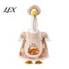Festive Goose Clothes for Harvest Celebrations Thanksgiving Porch Outfits 23" Statue, Fall Maple Leaf Reusable Outfit 23 Inch Statues Pumpkin Clothes,