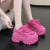 Scarpe da Donna Nuove Sneakers con Zeppa Alta Donna Suola Spessa Scarpe Sportive da Donna Sneakers Chunky Zapatillas Mujer