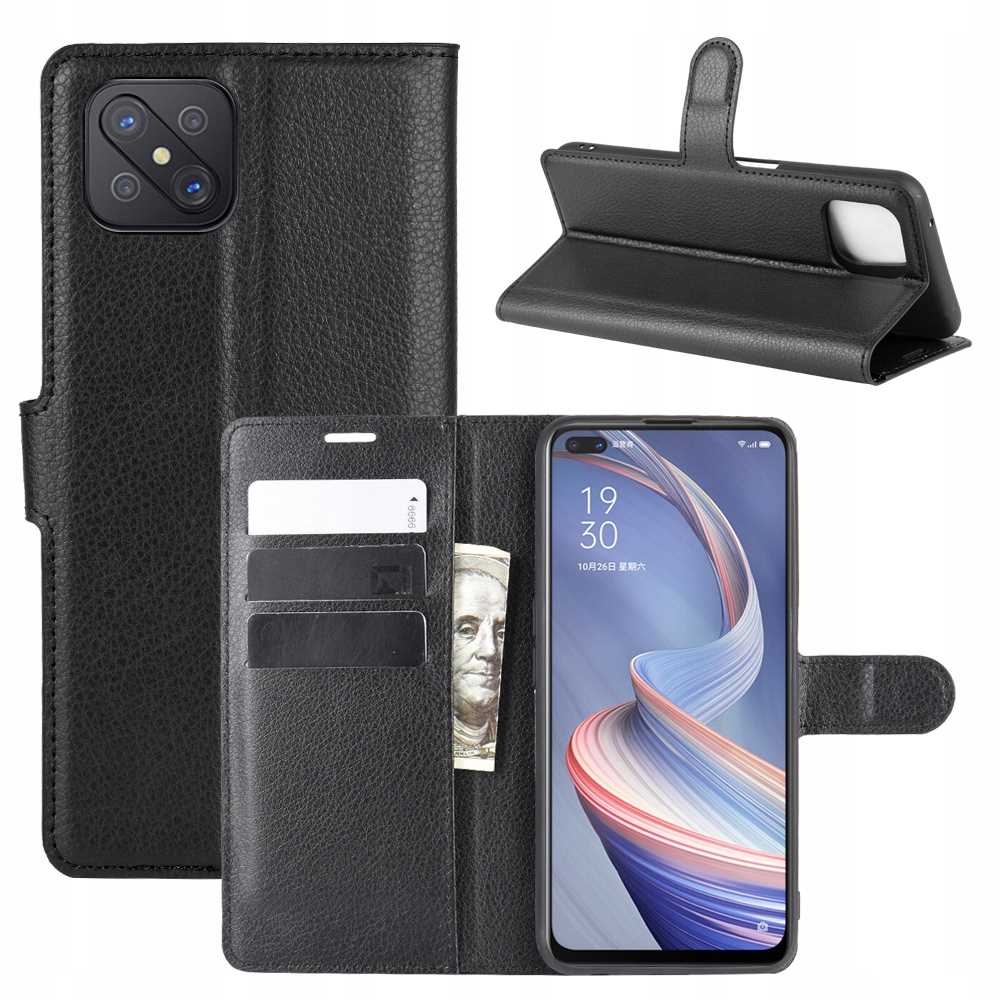 Litchi Oppo Renoo 4Z 5G Czarny