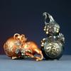 Color Copper &Lt;Fu Lu Gourd&Gt; Living Room Entrance Home Decor Office Craft Ornament