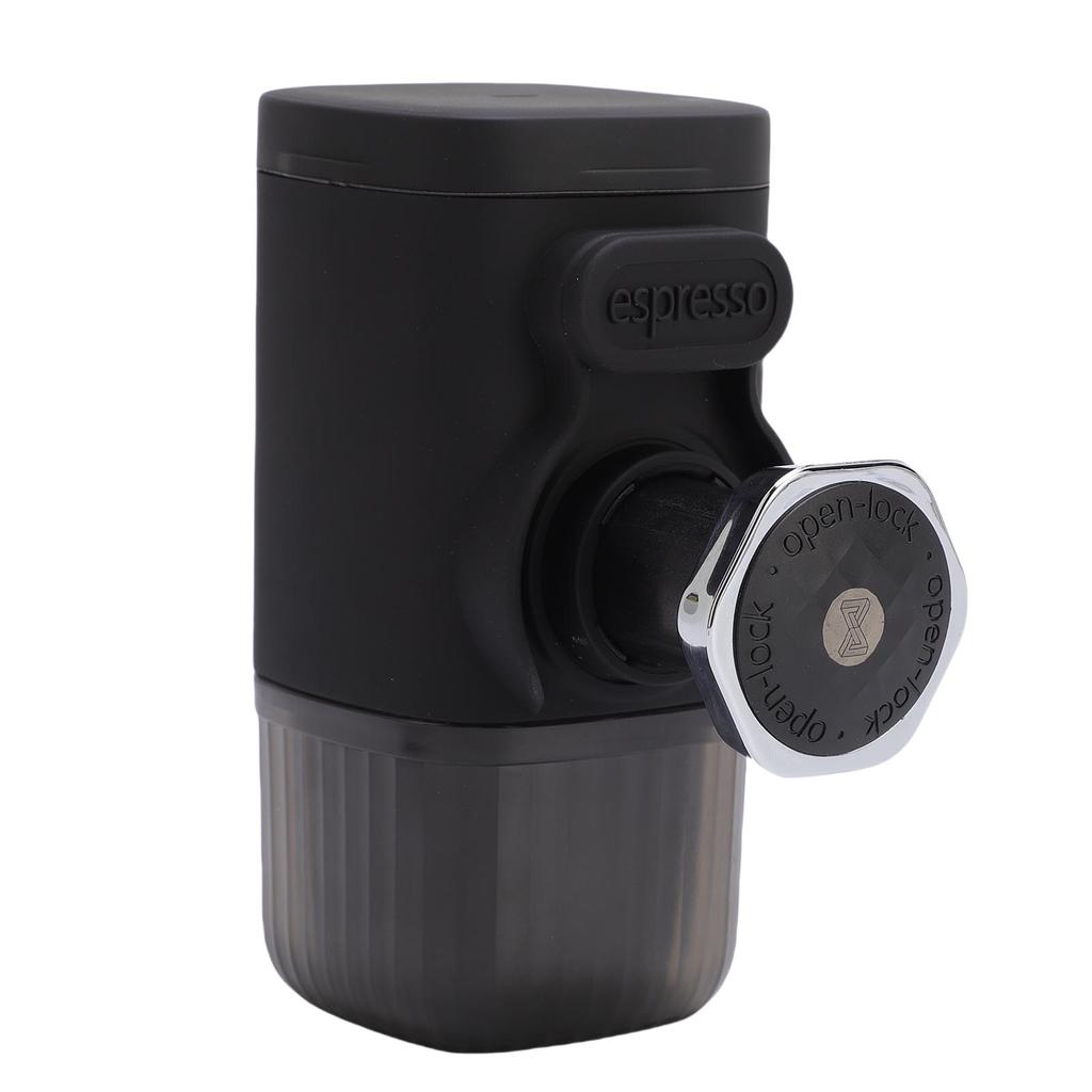Portable Coffee Maker Compatible with Ground Coffee Capsules Manually Operated Small Handheld Coffee Machine for Travel