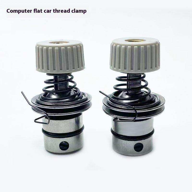 Computer Flat Car Thread Clamp Industrial Sewing Machine Accessories Installed Leather Ring Electric Flat Elastic Thread Guide