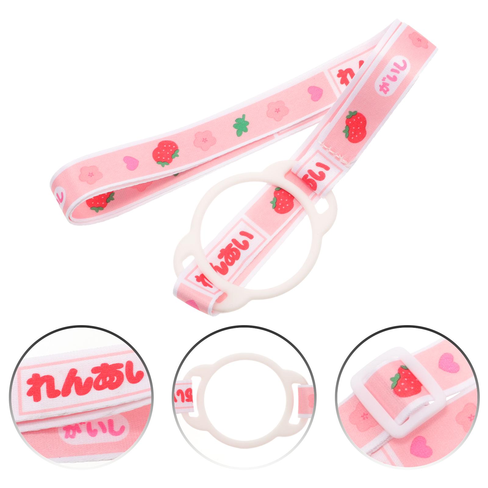 

Ремешок для бутылки с водой Веревочный шнурок Напиток Портативный Изолированный стакан (зеленый Авокадо) Чайник-переноска Регулируемый Силикагель Путешествия розовый