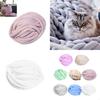 Bulky Cotton Yarns Soft Crochet Yarns 18.59YardX2cm For Baby Blankets Scarves Throw Cushion Weaving Knitting X3UC