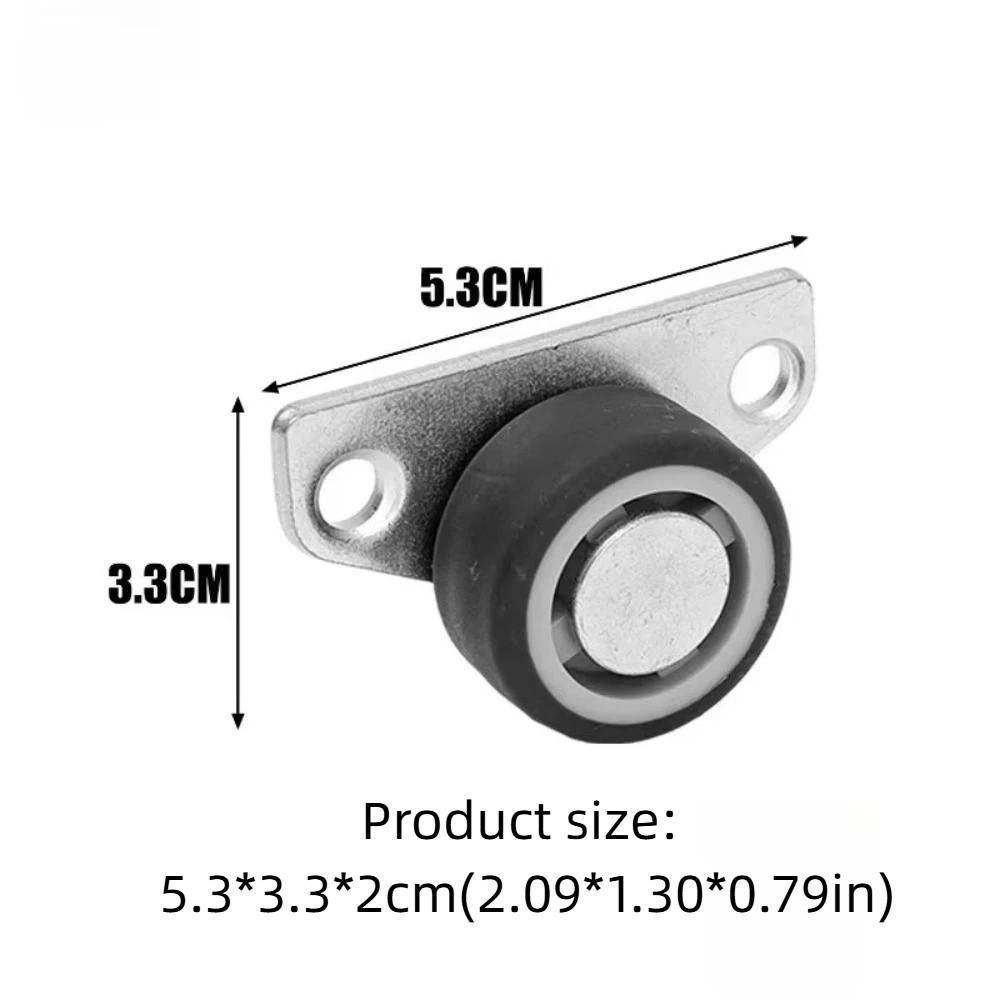 Universelle Möbelrollen Leise Seitenmontierte Rollen Schwenkrollen Tür-Artefakt