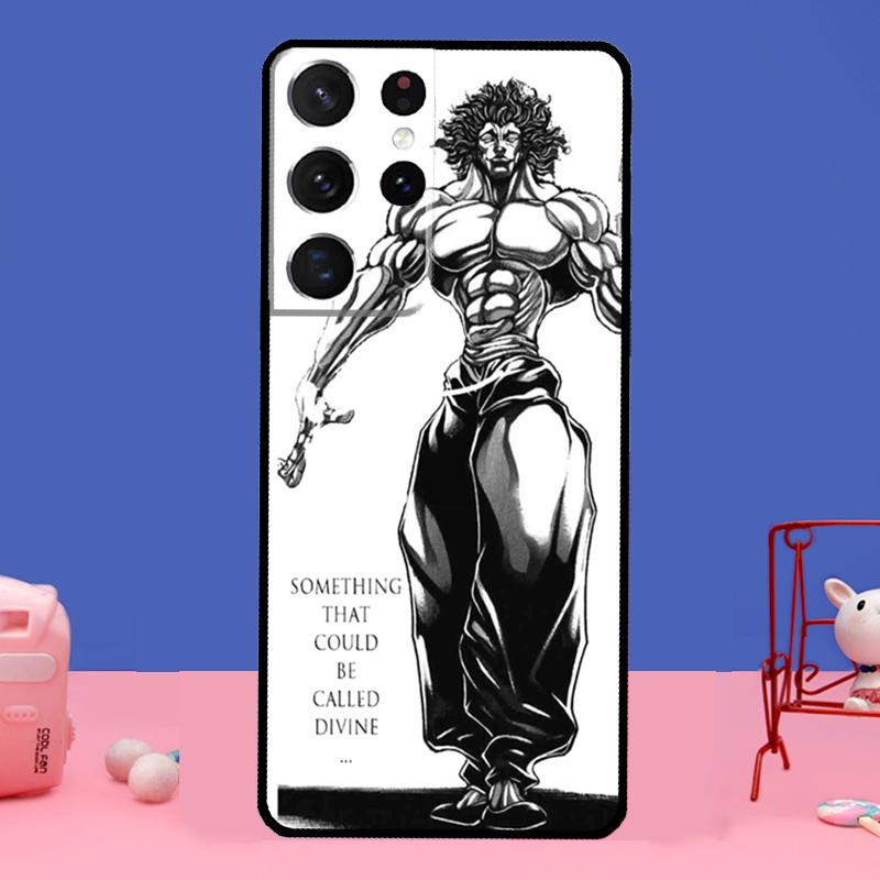 Baki the Grappler Manga Anime Phone Case For Samsung Galaxy S22 Ultra S8 S9 S10 Plus Note 20 Ultra S20 FE S21 Ultra