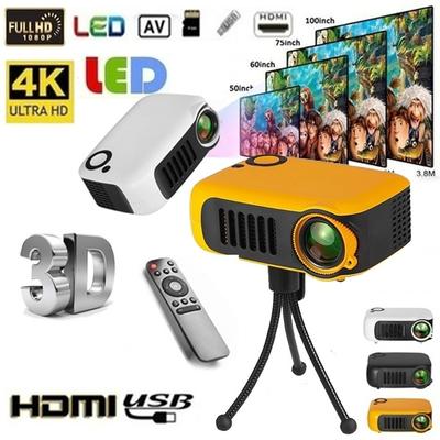 1080P HD WiFi Mobile Phone Home Theater Projector Portable Video Projector Office Top Projector
