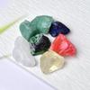 Natural Seven-Color Crystal Wealth-Attracting Raw Stone Set: Unpolished Gemstone Collection & Crushed Stone Gift