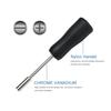 Fixed Value Torque Screwdriver 1/4inch 6.35mm Black Drive Spinner Handle Socket Driver Handle for Bike Repairing