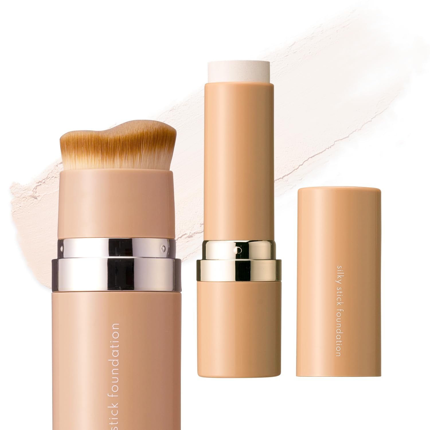 

KAMIKA Silky Stick Foundation Moisturizing Moisture Белый флакон [Основа All-in-one Gloss] 11 г/1