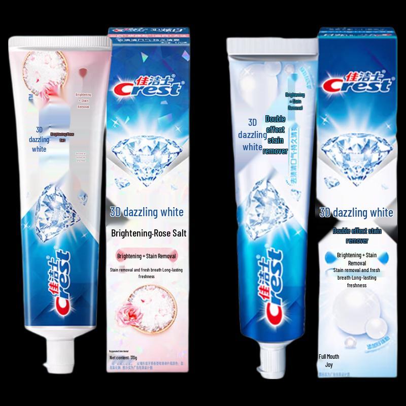 Crest 3D White Toothpaste Duo Pack