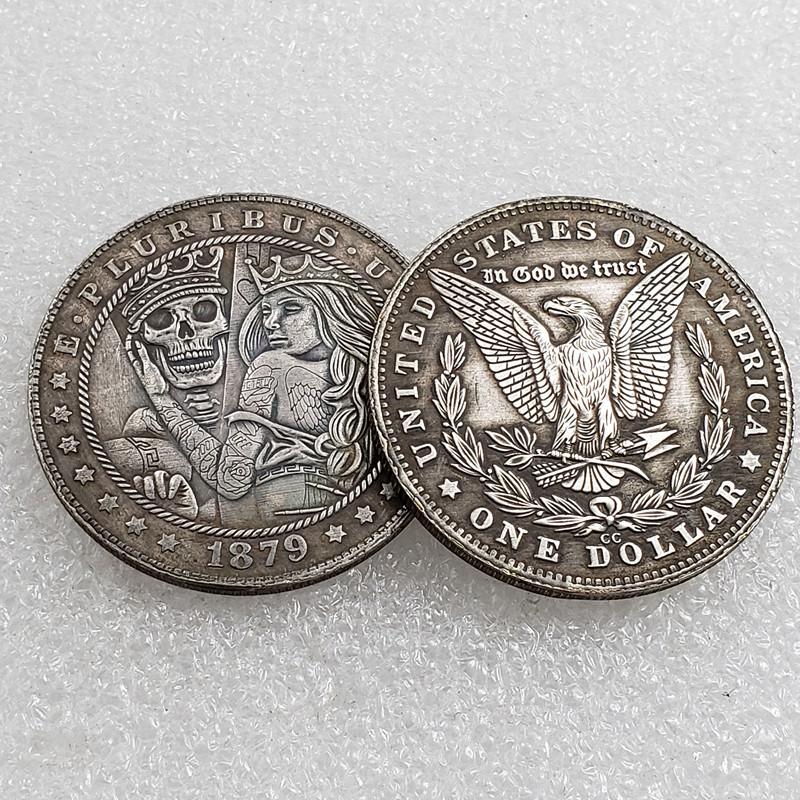 1879 HOBO USA United State Commemorative Collectible Souvenirs Silver Coins