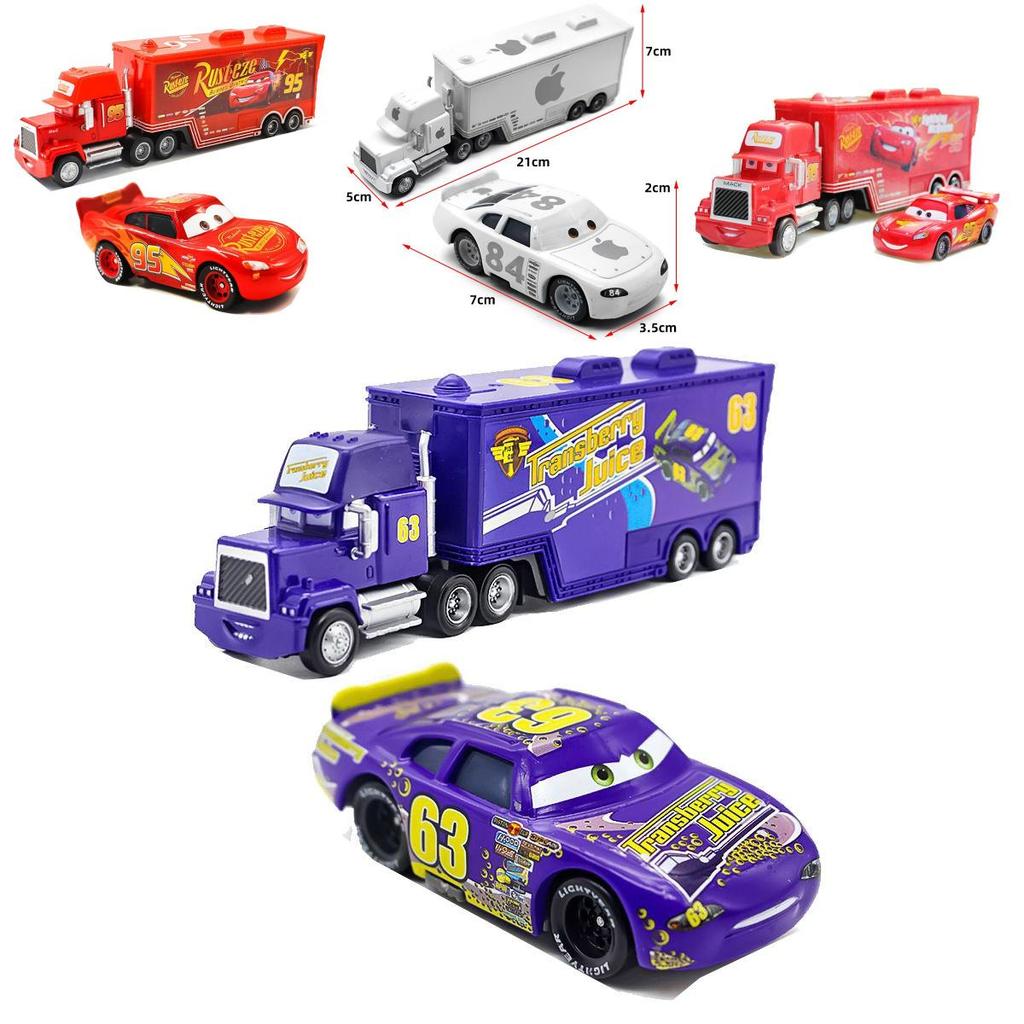 Racing Cars Mc Uncle Mcqueen Roadblock Cool Sister 95 Cargo Car For Imaginative Play And Fun