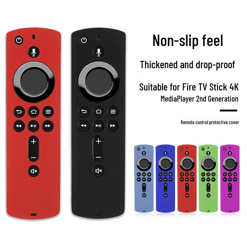 Silicone Case for Fire TV Stick 4K (2nd Gen) Remote Custom
