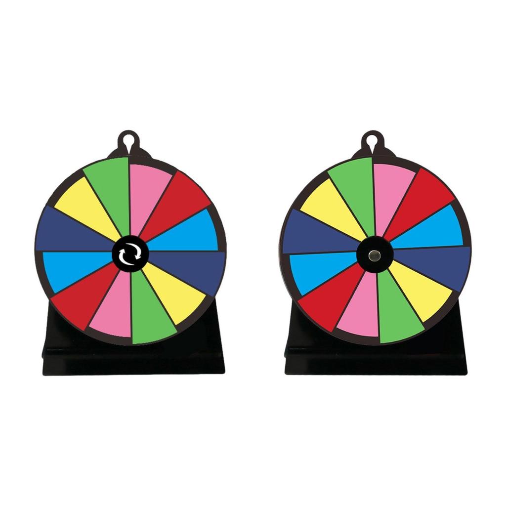 15cm Prize Wheel Portable Rotating Game Toy for Carnival Holiday Birthday