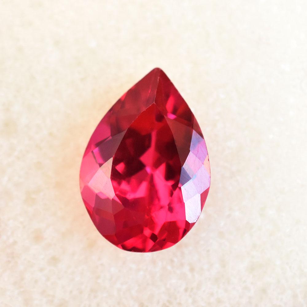 Natural Pink Ruby Loose Gemstone Pear Shape Hot 5ct for Jewelry Making for Jewelry Making and Crafts