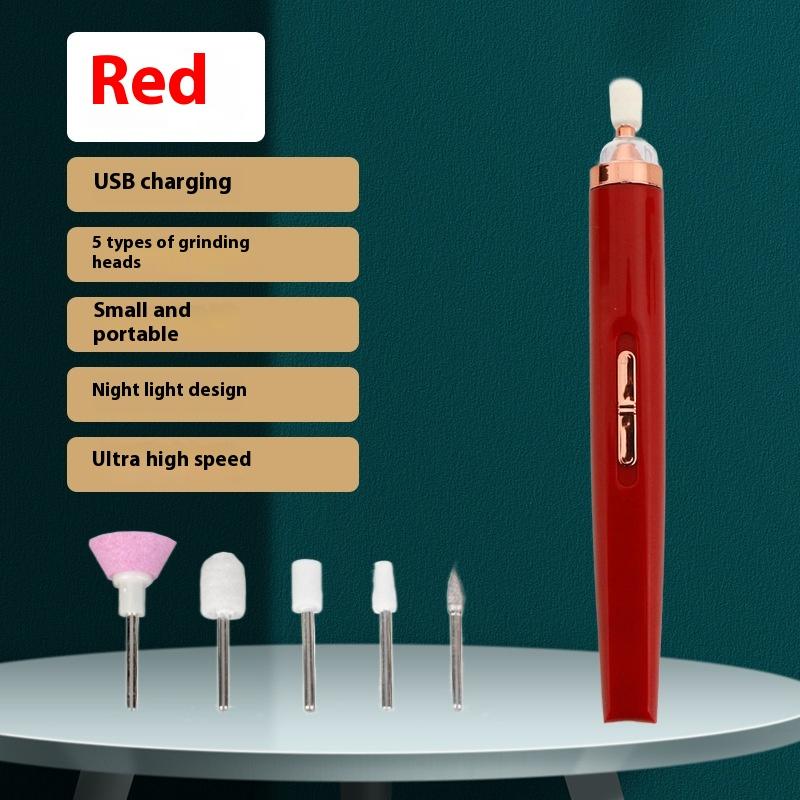 Mini electric nail polish machine small tool nail remover nail polish machine portable electric nail clipper nail grinder