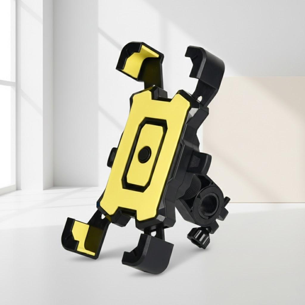 

Универсальный Держатель Телефона на Велосипед Зажим на Зеркало Заднего Вида Крепление для Мобильного Телефона Мотоциклетный Держатель Легкая Установка жёлтый