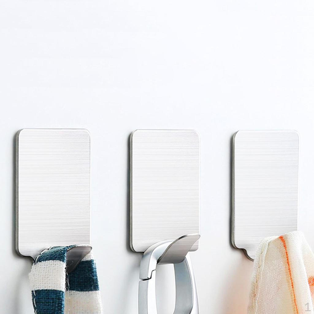 Hooks Wall Hangers Heavy Duty for kitchen and office Bathroom 8 Pcs